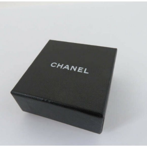 AUTH CHANEL CC LOGO STRIPED PENDANT NECKLACE - Picture 11 of 11